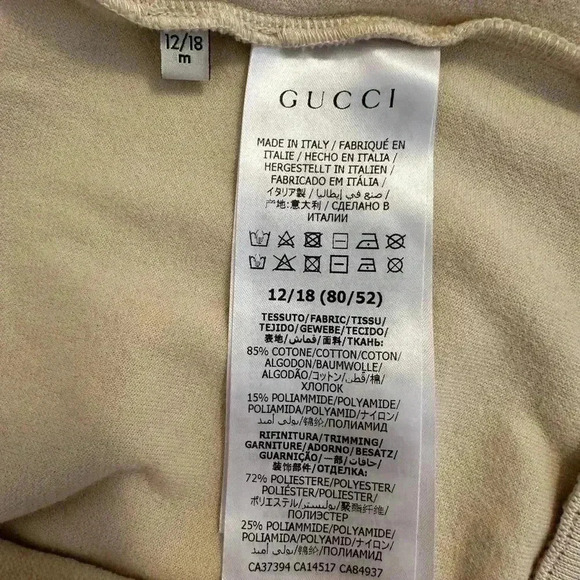 Gucci Kids Baby Maison de L'Amour zipped chenille jacket 12/18 Months - Picture 6 of 12